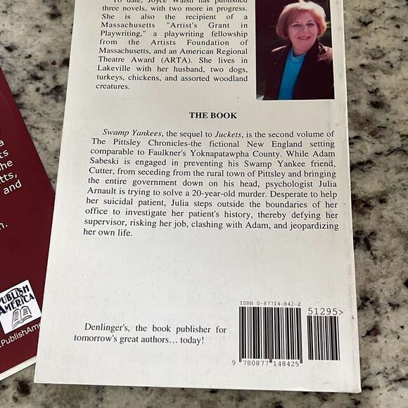 Lot of 3 Joyce Keller Walsh‎ Juckets Swamp Yankees and Bog Men A Murder Mystery - Picture 6 of 10